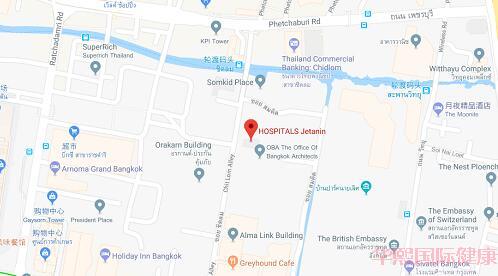 杰特宁(Jetanin)医院地理位置 杰特宁(Jetanin)医院地理位置